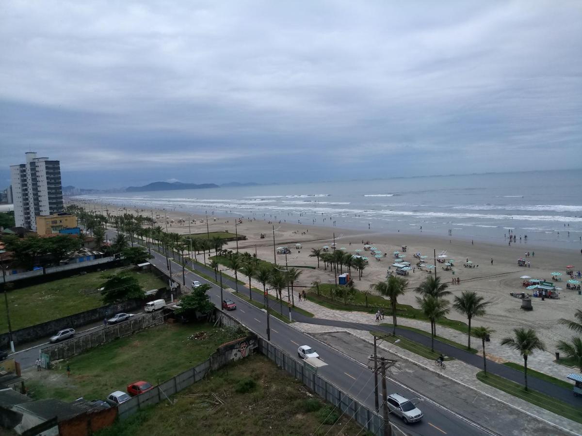 Predio Com Piscina Na Cobertura Frente Ao Mar, Apartamento Para Ate 6 Adultos E 3 Criancas Ate 8 Anos, Churrasqueira Na Sacada, Wi-Fi Gratis, Nao Oferecemos Roupas De Cama E Banho, 1 Vaga De Garagem, Na Praia Grande-Vila Mirim Διαμέρισμα Εξωτερικό φωτογραφία