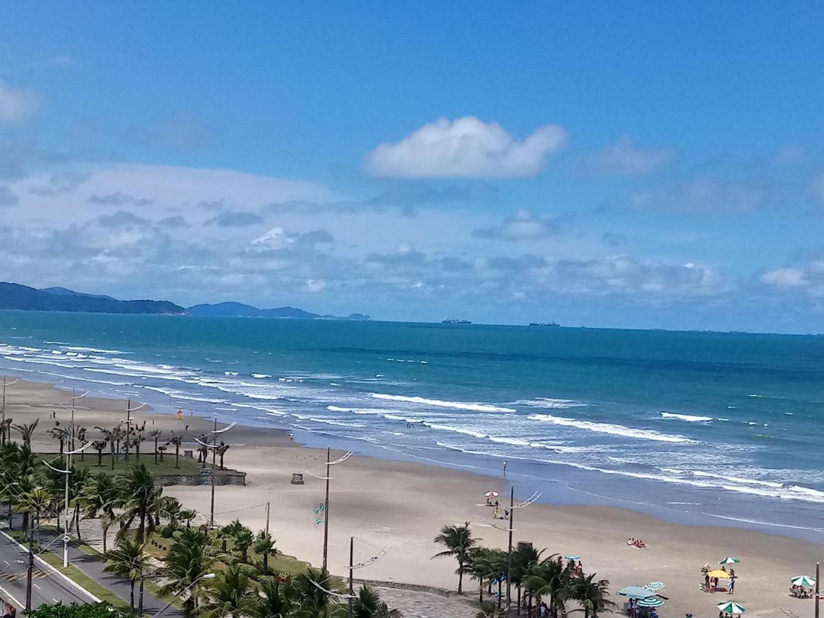 Predio Com Piscina Na Cobertura Frente Ao Mar, Apartamento Para Ate 6 Adultos E 3 Criancas Ate 8 Anos, Churrasqueira Na Sacada, Wi-Fi Gratis, Nao Oferecemos Roupas De Cama E Banho, 1 Vaga De Garagem, Na Praia Grande-Vila Mirim Διαμέρισμα Εξωτερικό φωτογραφία